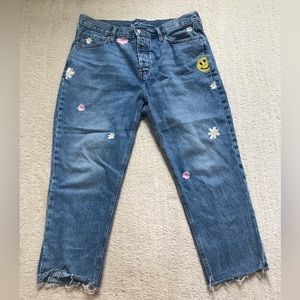 Embroidered Jeans